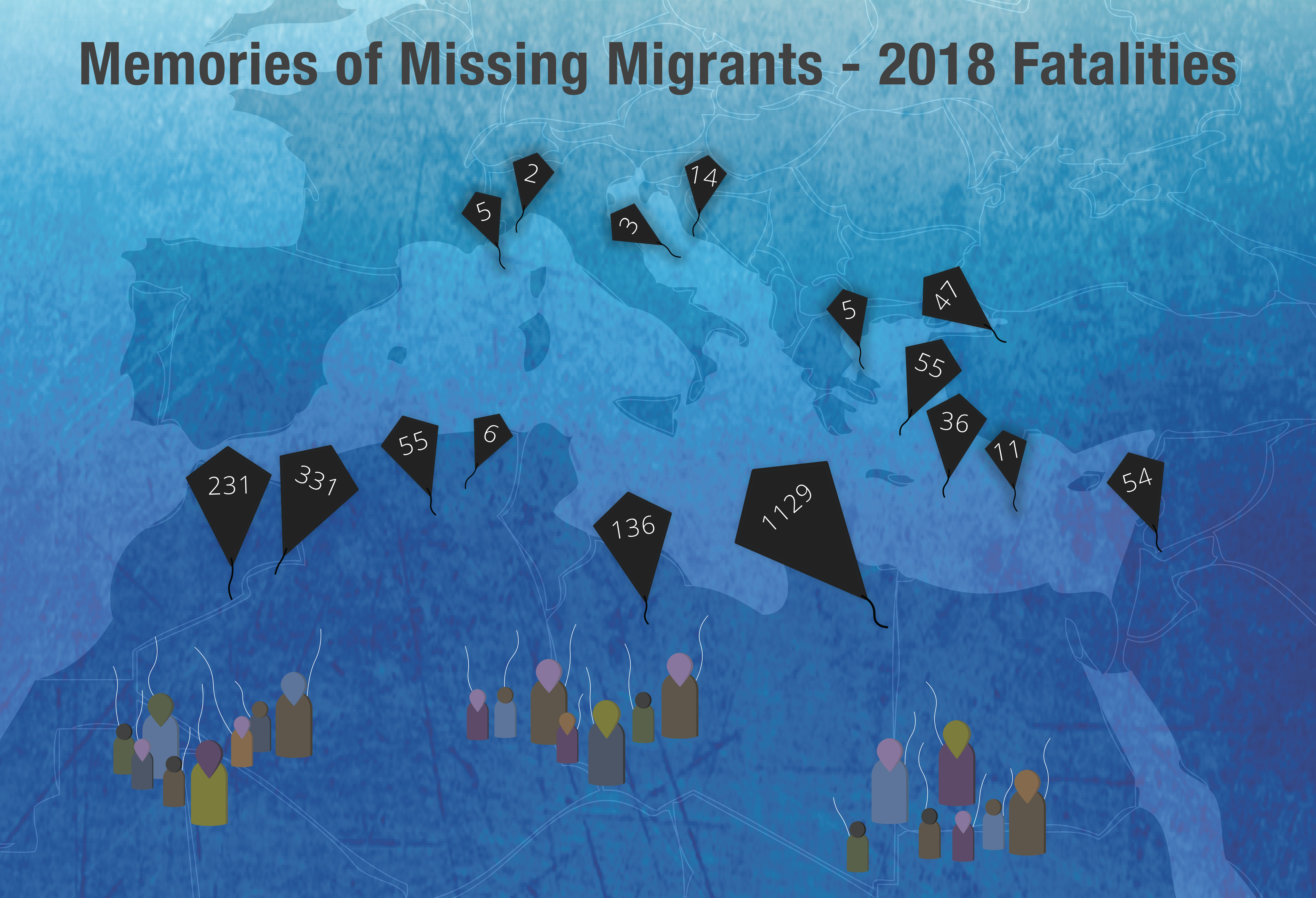 Map for Missing Migrants
