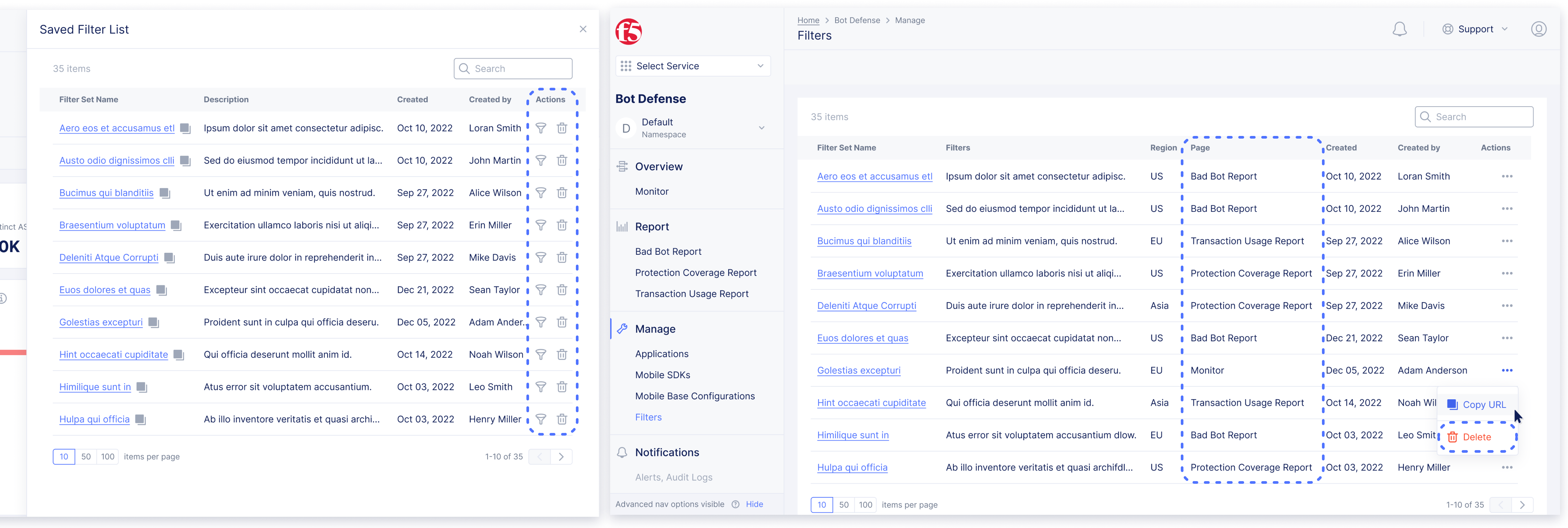 Tackle filter deletion and cleanup workflows.