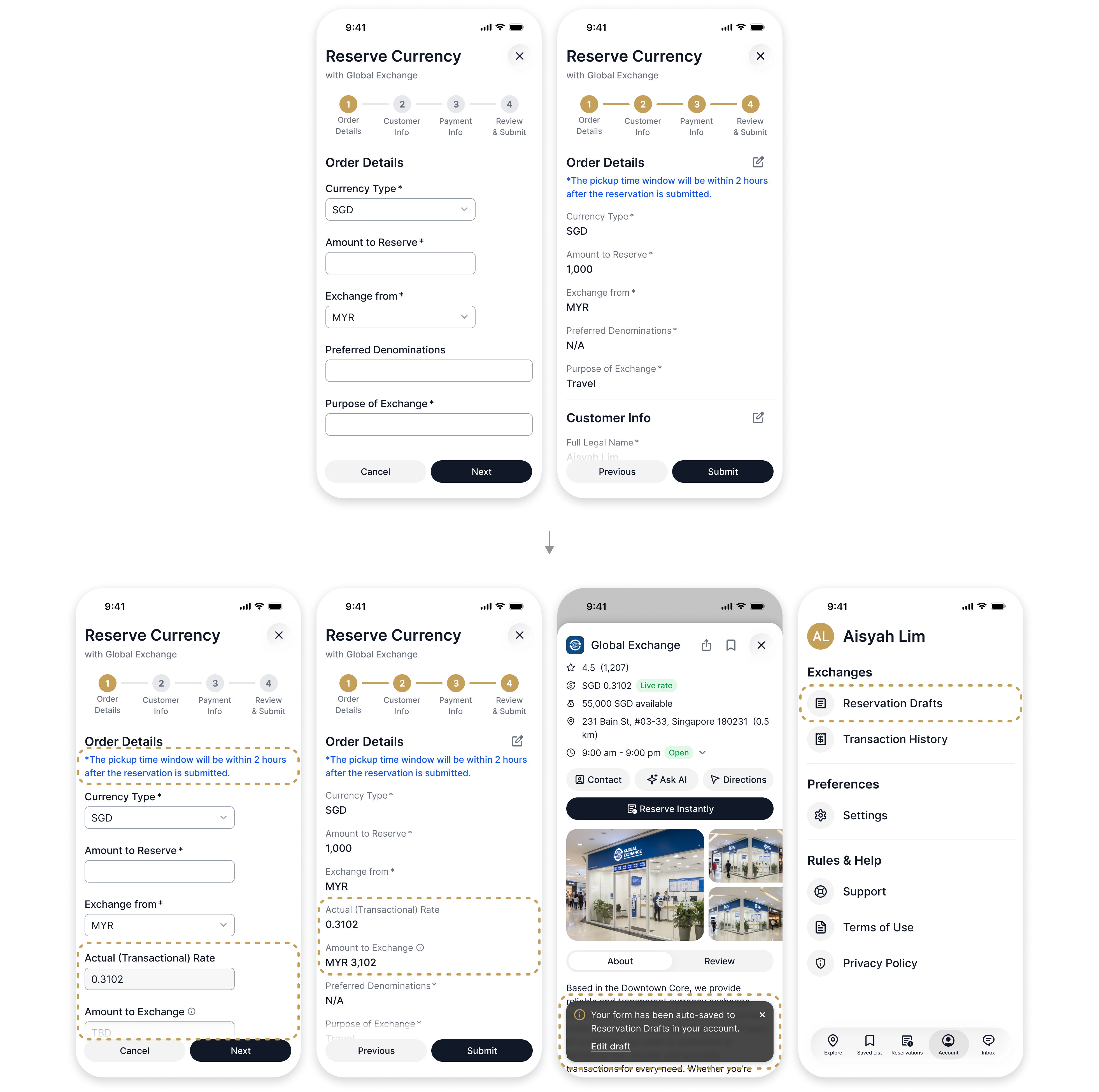 Reservation Improvement